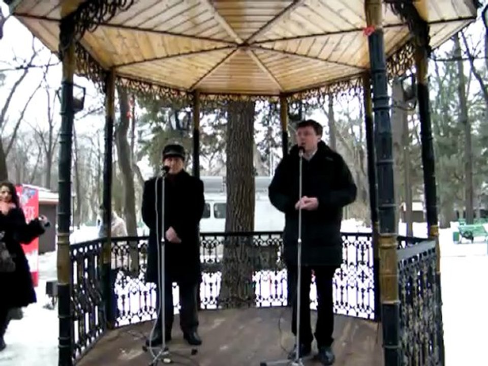 Primarul Chisinaului, Dorin Chirtoaca si Poetul, Arcadie Suceveanu-15 ian. 2013