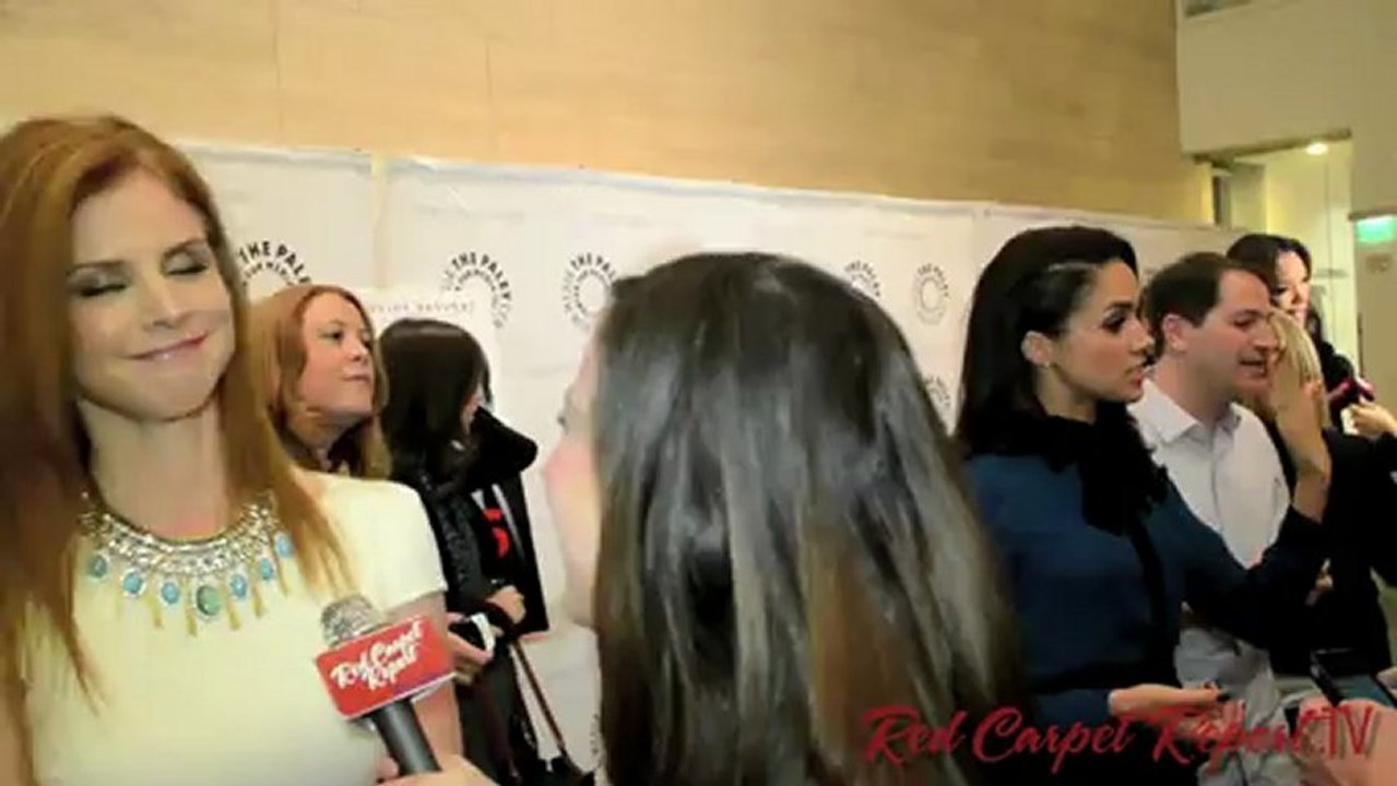 Sarah Rafferty at Evening with “Suits” at The Paley Center for Media @SarahGRafferty @SuitsUSA