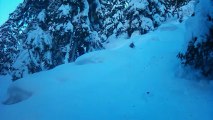 SNOWSCOOT hors piste dans la vallee de valgrisenche(italie) et vallee du miroir (france)