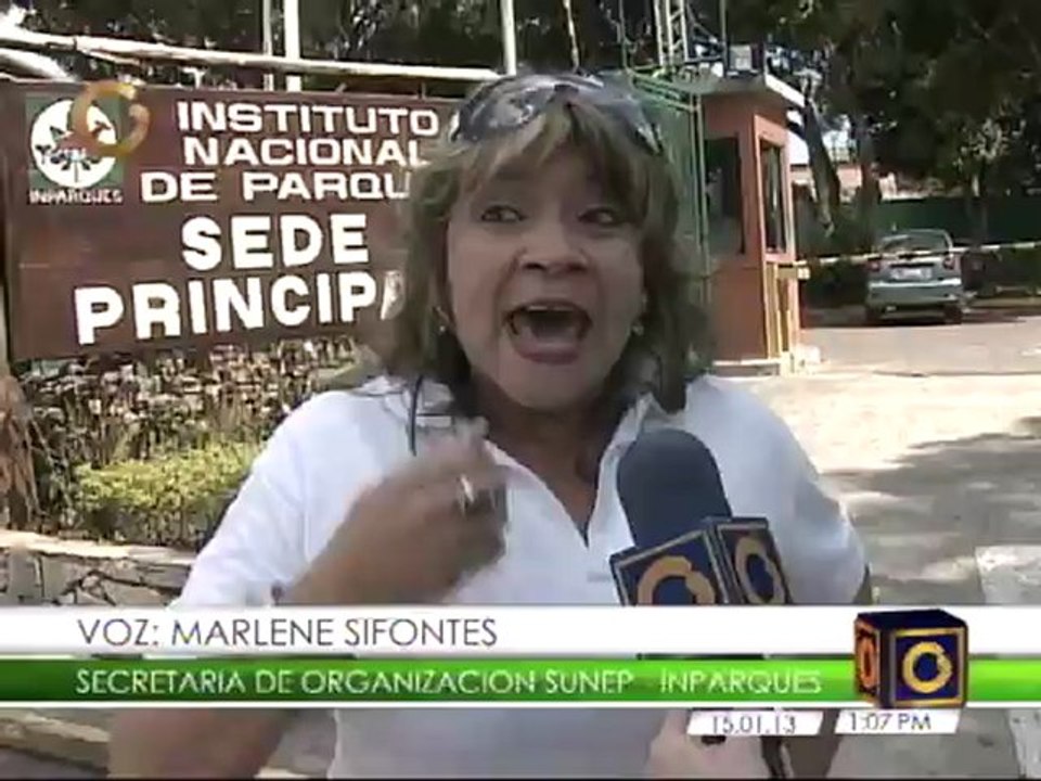 Empleados de Inparques denuncian irregularidades en pagos y beneficios