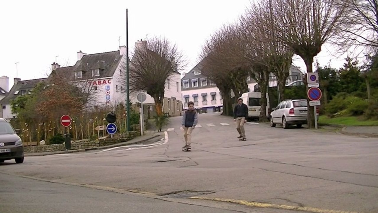 Des skateurs écosportifs