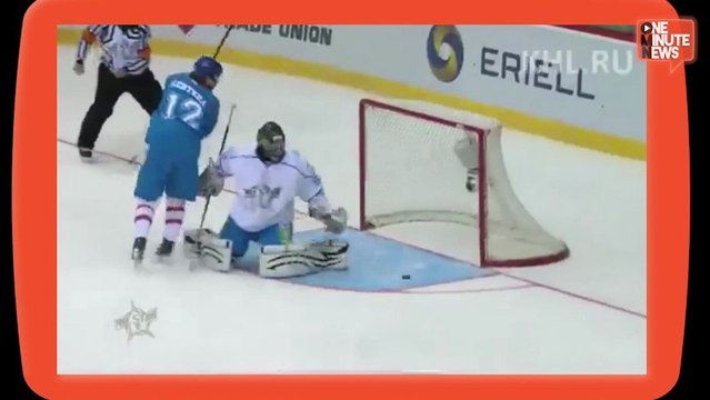 Jori Lehterä Scores Ice Hockey Penalty Shot Without Shooting