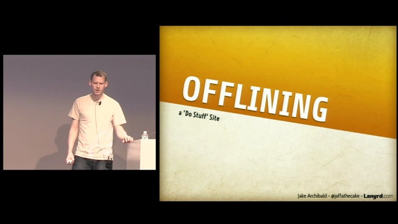 "Application cache" by Jake Archibald