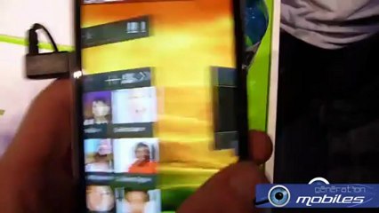 Présentation du HTC One X au MWC 2012 - www.generationmobiles.net