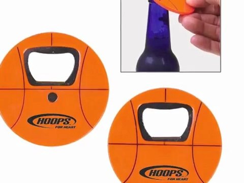 Custom Logo Basketball Bottle Openers 401-451-1874