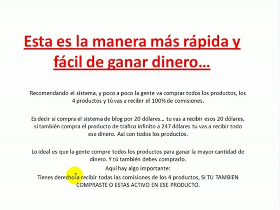 Conferencia Sobre la Oportunidad de WASANGA 100%