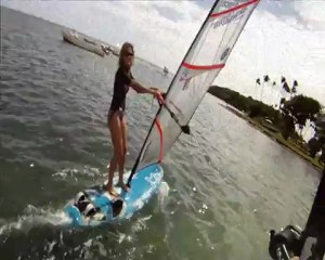 Cécile in "Learning windsurf"