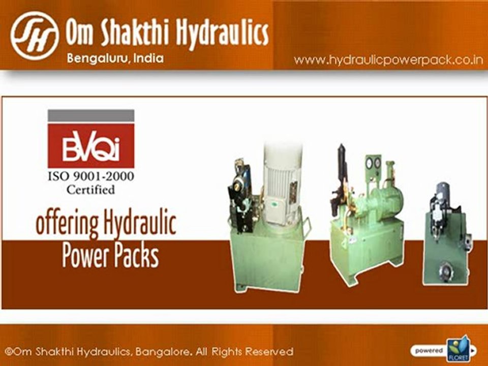 Industrial Hydraulic Machines Manufacturers in India - Hydraulic Press Suppliers Bangalore