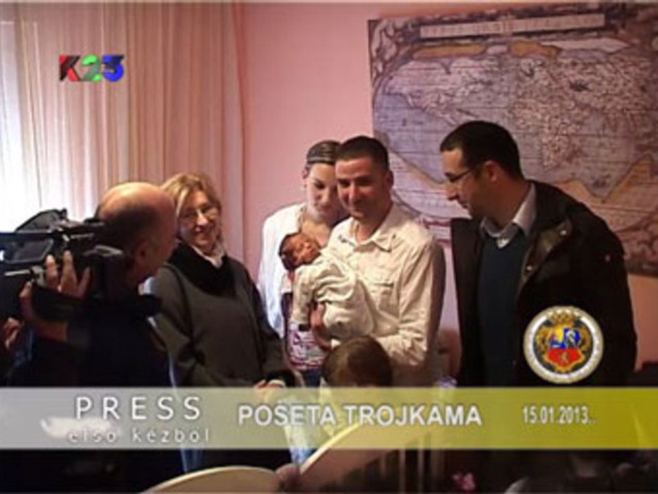 K23TV - Press iz prve ruke - Poseta trojkama - 15. januar 2013.