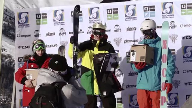 Snowpark Schoeneben: QParks Freeski Tour - Battle ROJAL 12-01-2013