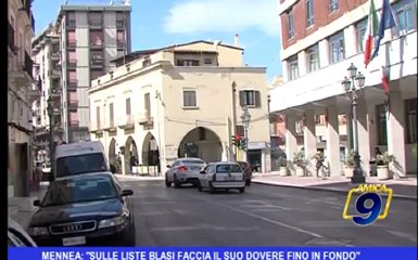 Mennea:" Sulle liste Blasi faccia il suo dovere fino in fondo"