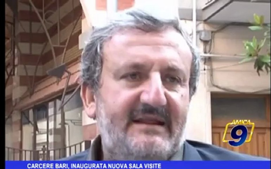 Carceri Bari, inaugurata sala visita