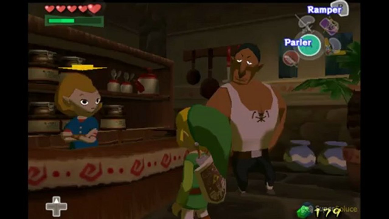 Soluce Zelda Wind Waker : Les trois perles - L'esprit de l'eau