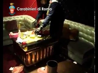 Roma - I Carabinieri chiudono il privè dei cinesi, 5 arresti (14.01.13)