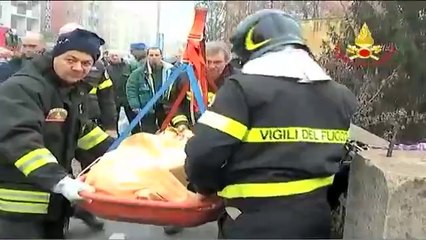 Bologna - Soccorso a persona in Via Bovi Campeggi 02 (11.01.13)