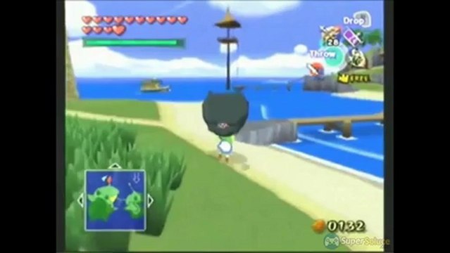Soluce Zelda Wind Waker : quart de coeur n°18