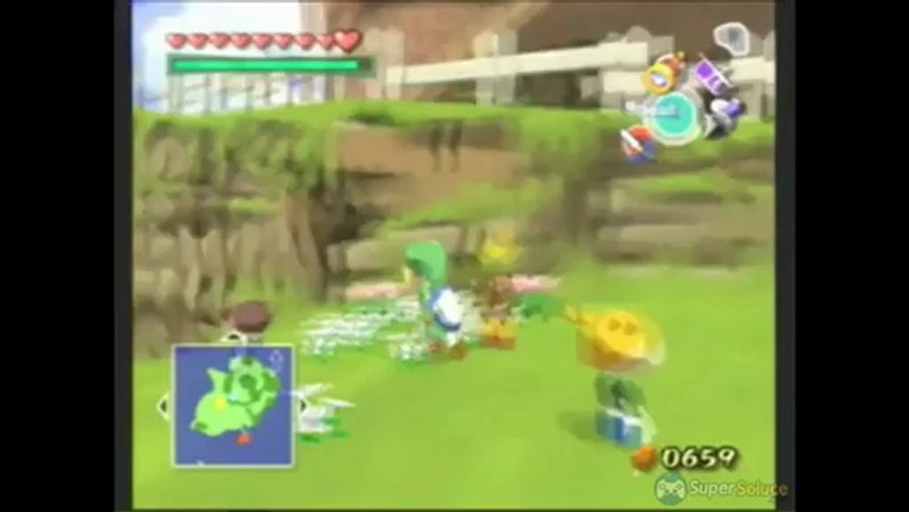 Soluce Zelda Wind Waker : quart de coeur n°04