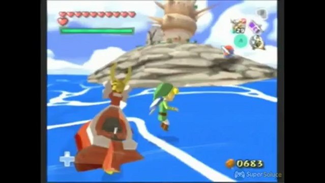 Soluce Zelda Wind Waker : amélioration des sacs de bombes