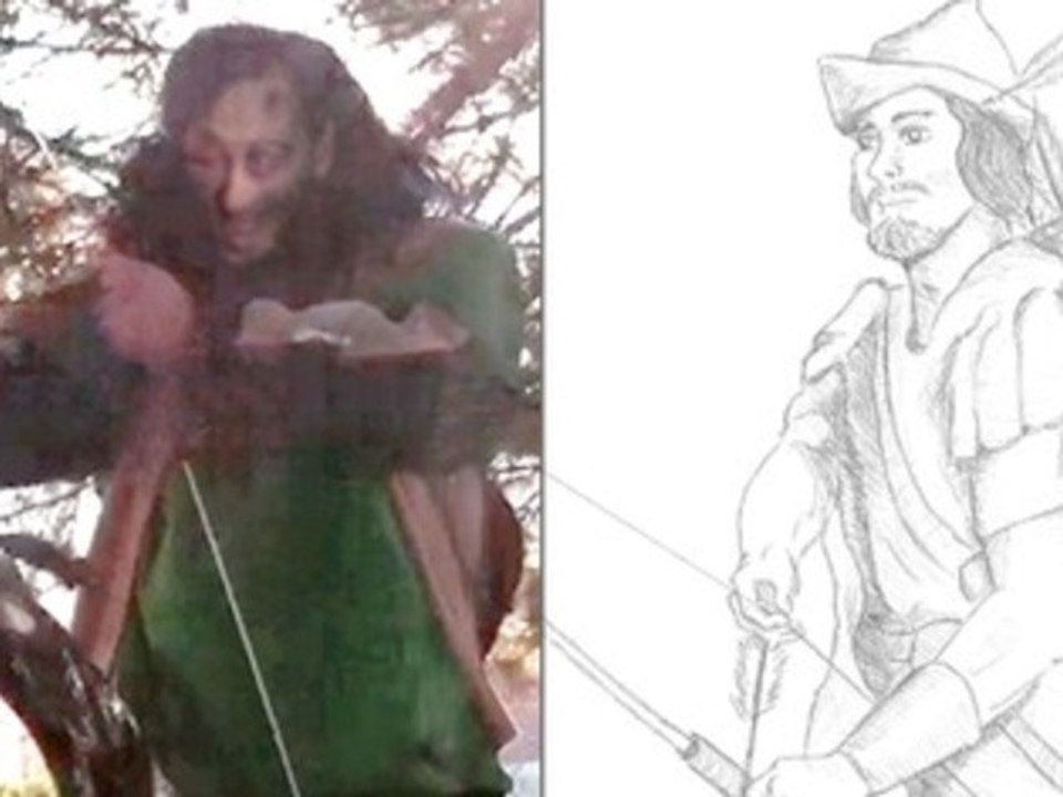 Modern-Day Robin Hood Just Sleeping In Woods, Shooting Rich People With Arrows