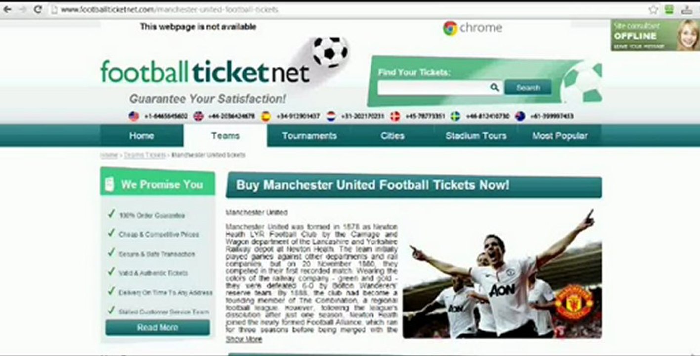 discounted manchester united tickets