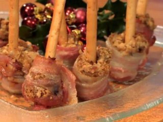 How To Make Bacon And Stuffing Canapes