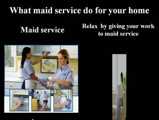Better take maid service help while cleaning your home