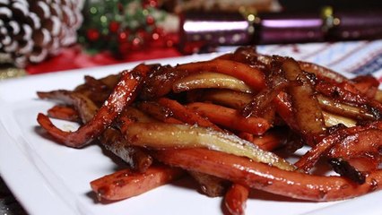 How To Cook Caramelised Carrots And Parsnips