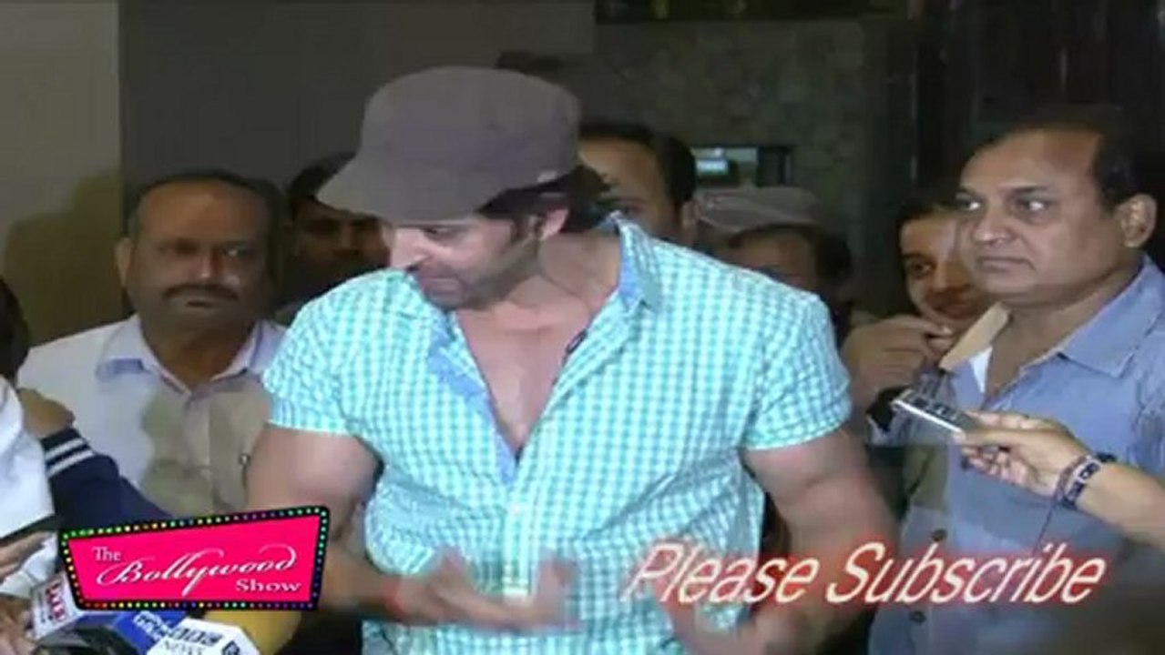 Hrithik Roshan talks about 'Krrish 3'