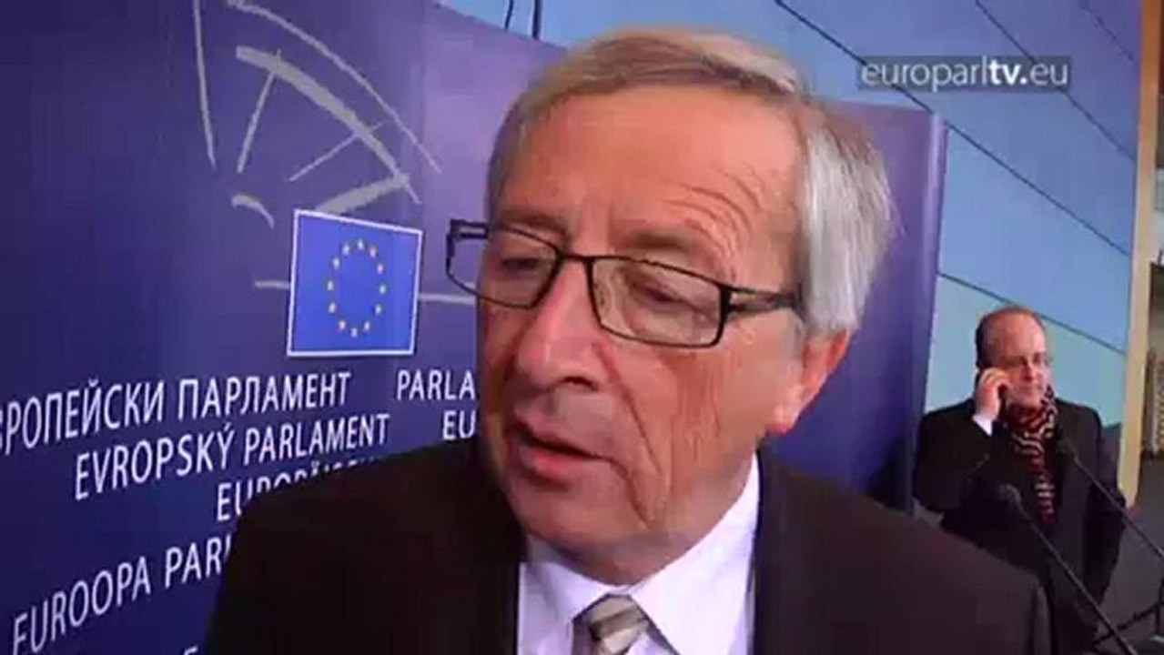 Interview: The worst is over, says Juncker