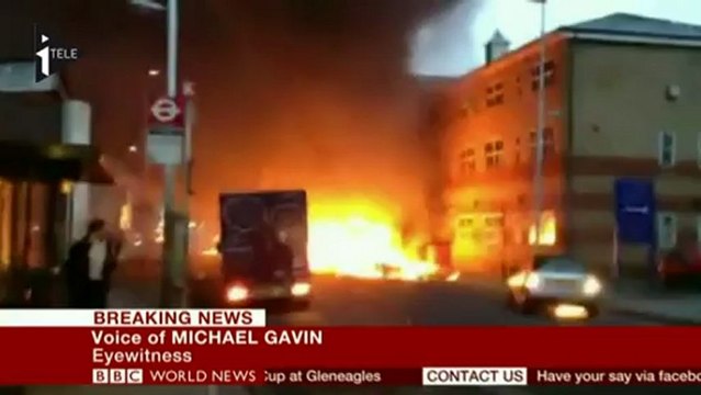 Crash d'hélicoptère à Londres