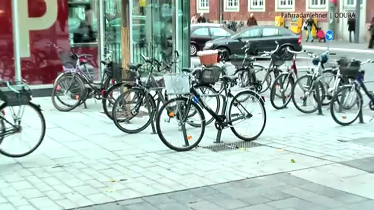 Fahrradanlehner odura