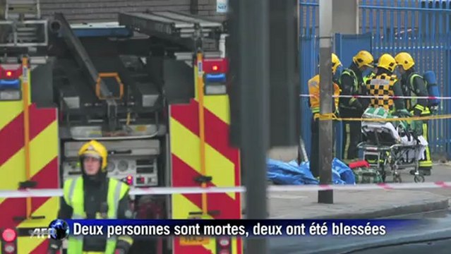 Un hélicoptère s'est écrasé dans Londres, deux morts