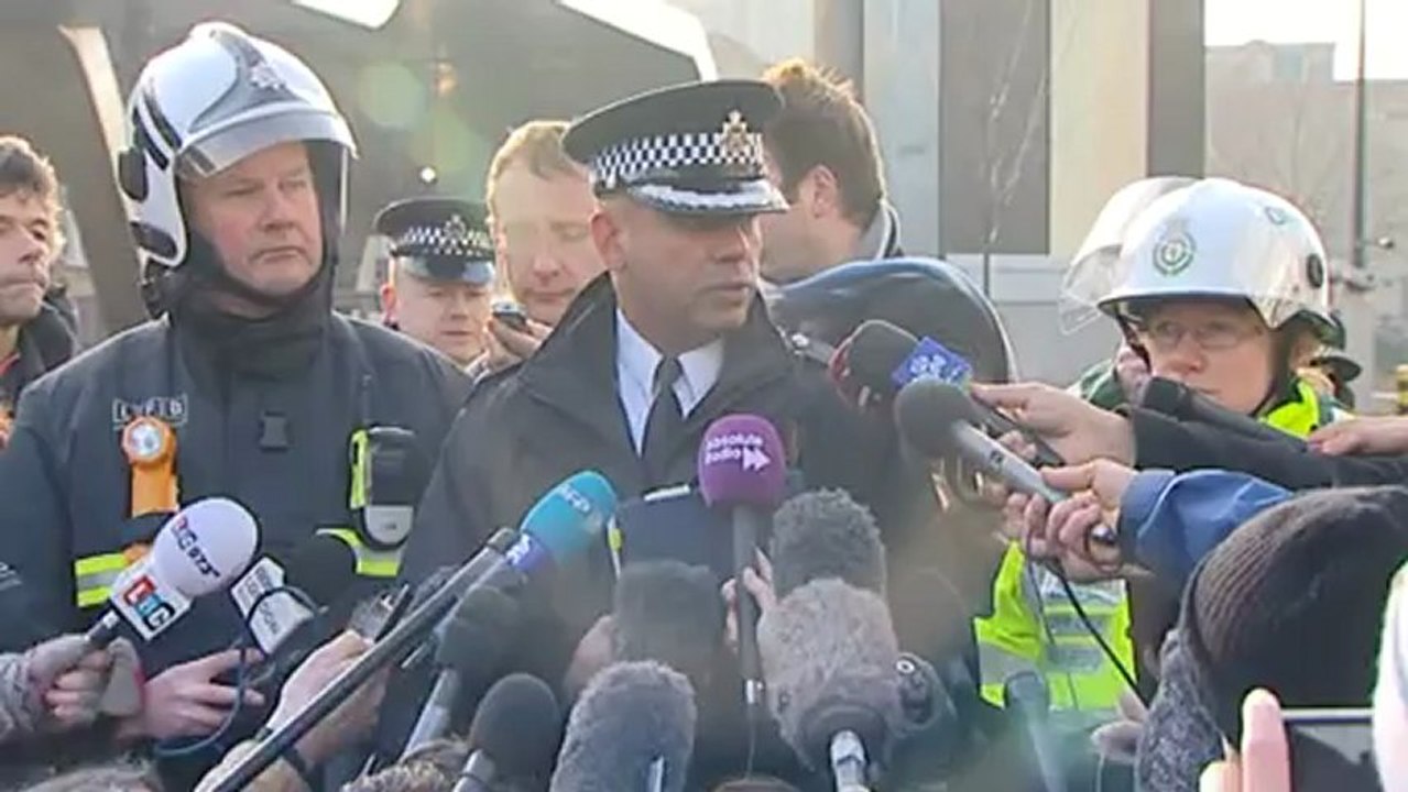 Vauxhall helicopter crash: Emergency services give update