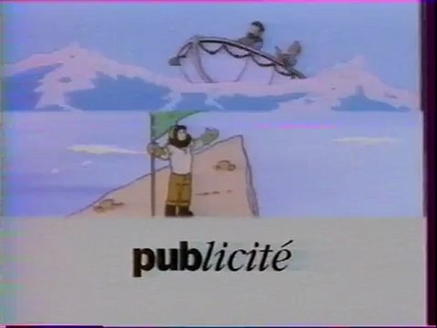vidéo Jingle pub - Tintin - L'étoile mystérieuse - France 3 (1992)