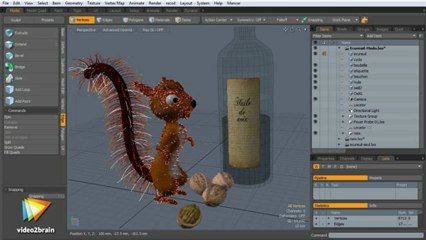 video2brain -  Atelier pratique avec modo 601
