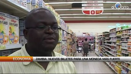 Zambia: Nuevos billetes para una moneda mas fuerte.