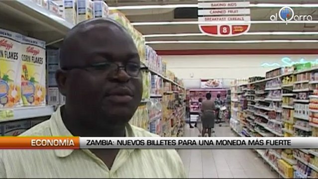 Zambia: Nuevos billetes para una moneda mas fuerte.