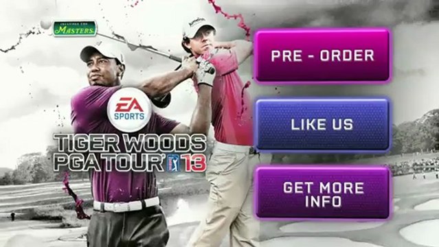 Tiger Woods PGA Tour 13 - Gameplay #1 - Dustin Johnson on Crooked Creek