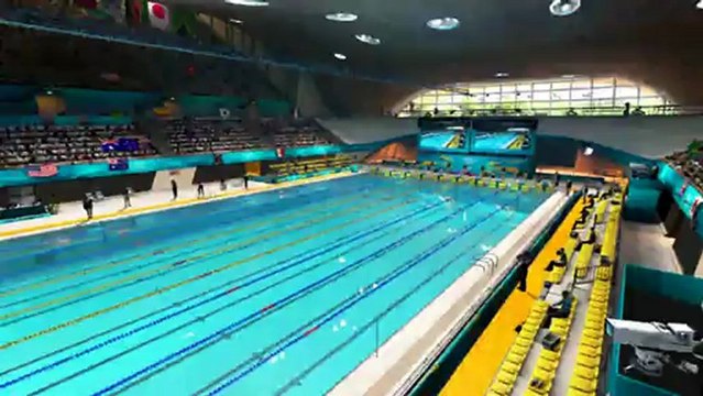 Londres 2012 - Le Jeu Vidéo Officiel Des Jeux Olympiques - Bande-annonce #4 - Présentation de la piscine olympique
