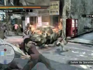 Yakuza Dead Souls - Gameplay #3 - Controls