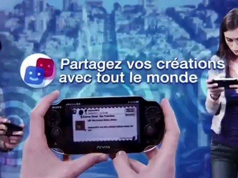 Console Sony Playstation Vita - Bande-annonce #9 - Les fonctionnalités sociales