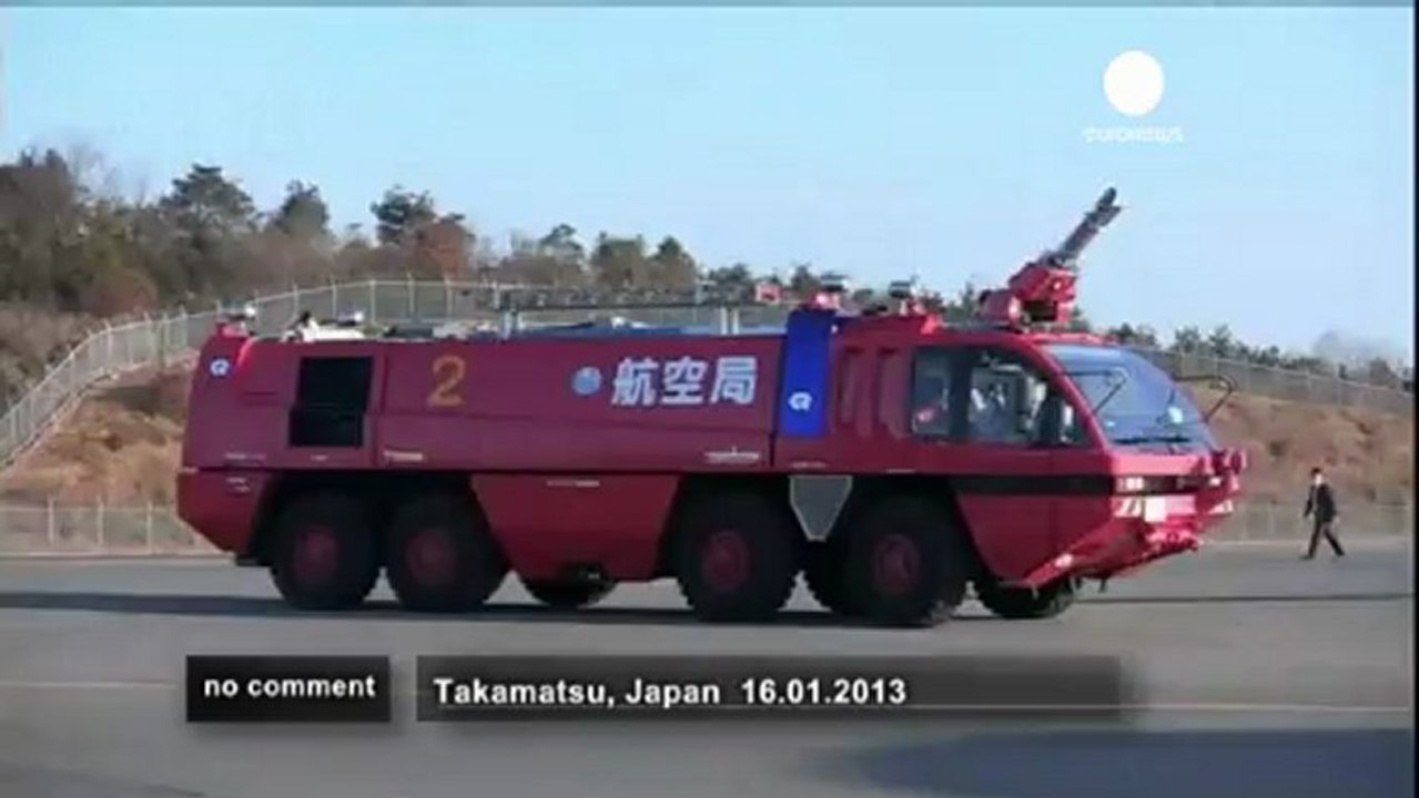 Japon: atterrissage d'urgence d'un Boeing... - no comment