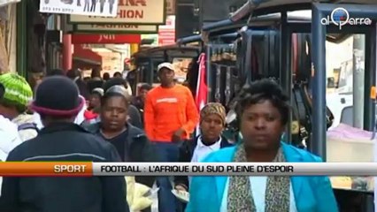Football: L’Afrique du Sud pleine d’espoir