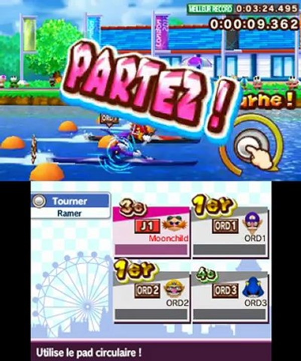 Mario & Sonic Aux Jeux Olympiques de Londres 2012 - Gameplay #2 - Morceaux choisis