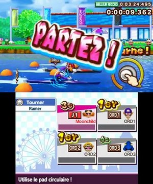 Mario & Sonic Aux Jeux Olympiques de Londres 2012 - Gameplay #2 - Morceaux choisis