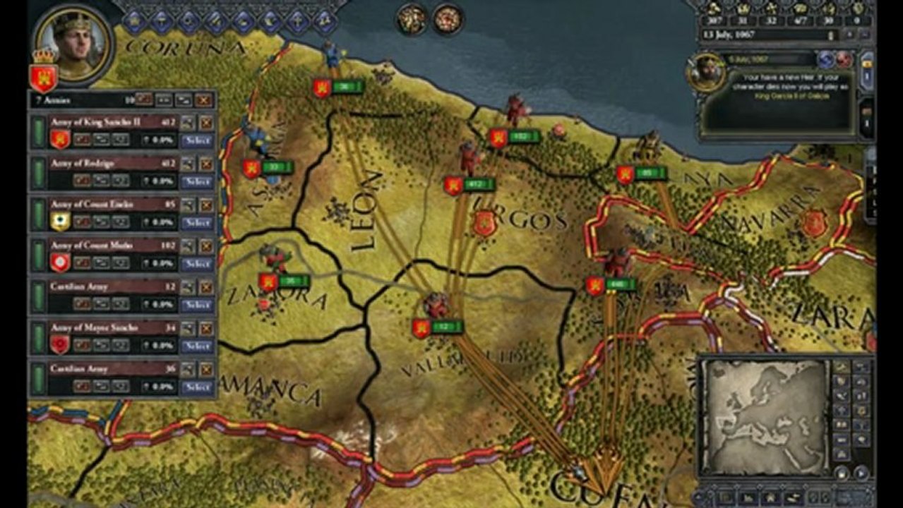 Crusader Kings 2 - Bande-annonce #6 - Lancement du jeu