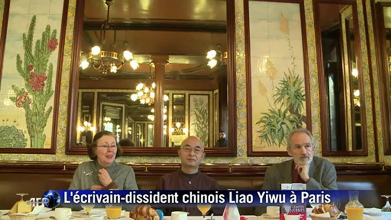 L'écrivain-dissident chinois Liao Yiwu de passage à Paris