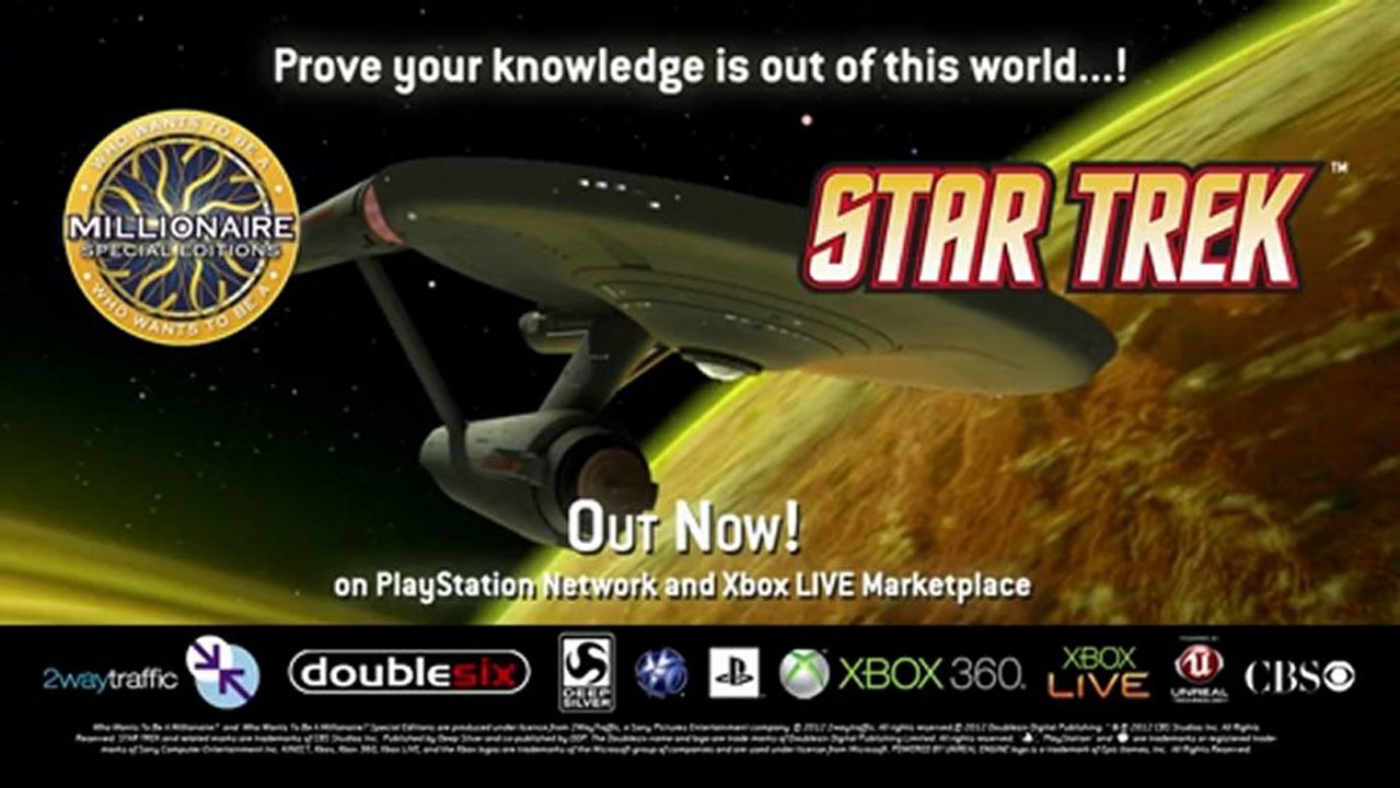 Qui Veut Gagner Des Millions ? Editions Spéciales - Bande-annonce #2 - Star Trek