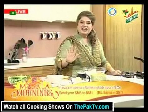 Masala Mornings with Shireen Anwar - 16th January 2013 - Part 1