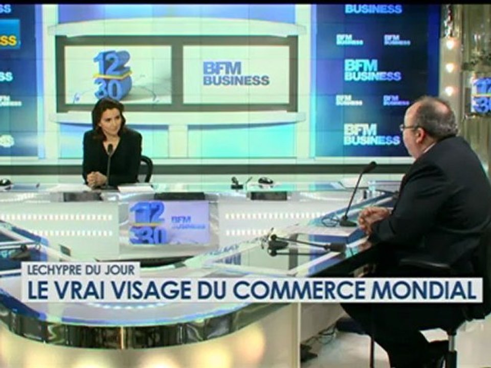 Lechypre : Le vrai visage du commerce mondiale - 16 janvier - BFM Business